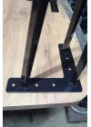 Metal Masa Ayağı ,72 Cm Firkete Ayak 4 Adet