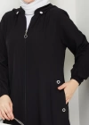 tesettür fermuarlı kap SERRA MODA