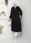 tesettür fermuarlı kap SERRA MODA