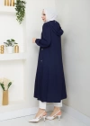 tesettür fermuarlı kap SERRA MODA