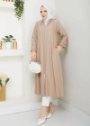 tesettür fermuarlı kap SERRA MODA