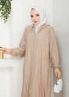 tesettür fermuarlı kap SERRA MODA