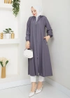 tesettür fermuarlı kap SERRA MODA