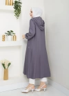 tesettür fermuarlı kap SERRA MODA