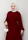 Islami Tesettür Ferace Bol Kesim Elbise