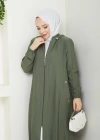 tesettür fermuarlı kap SERRA MODA