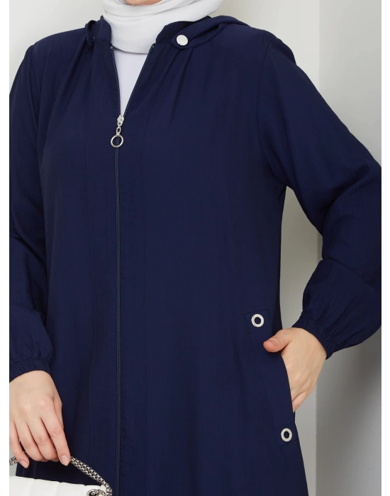 tesettür fermuarlı kap SERRA MODA