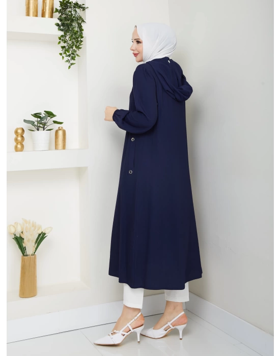 tesettür fermuarlı kap SERRA MODA