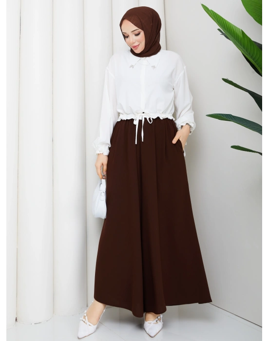 tesettür pantolon etek