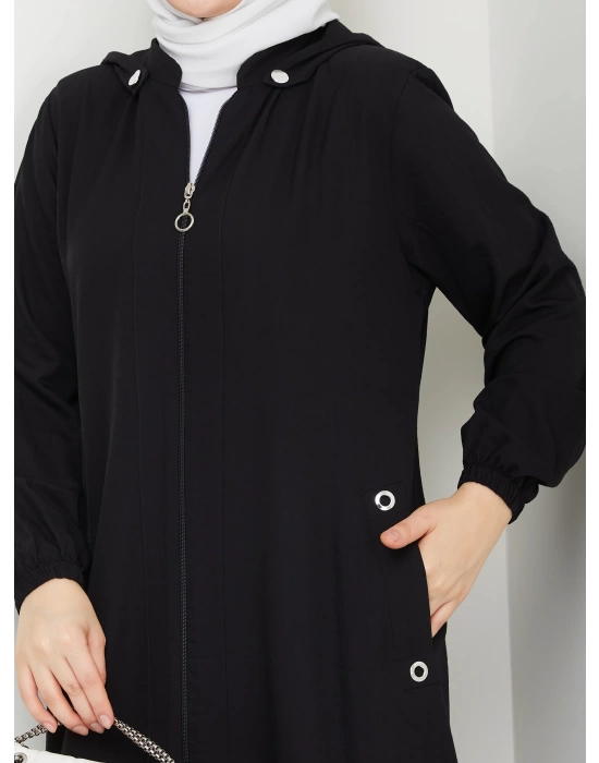 tesettür fermuarlı kap SERRA MODA