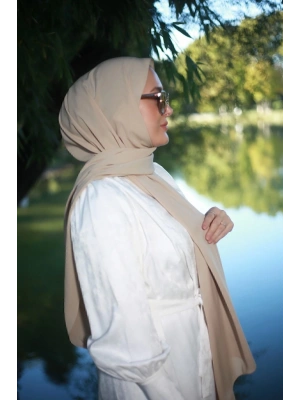 Tesettür Medine İpeği Bej