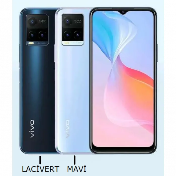 Vivo Y33s (V2109) Arka Kapak Pil Kapağı Orjinal Çıkma