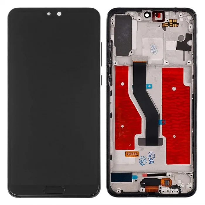 Huawei P20 Pro (CLT-L09) Lcd Ekran + Dokunmatik Çıtalı