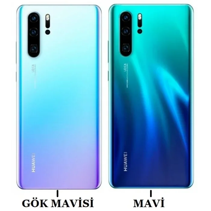 Huawei P30 Pro Arka Kapak Pil Kapağı + Kamera Camı