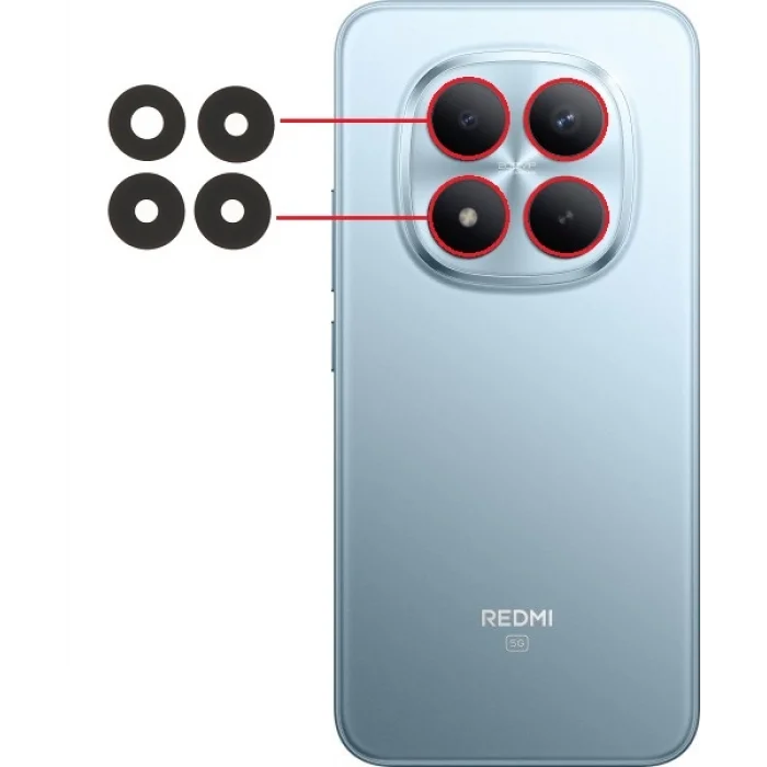 Xiaomi Redmi Note 15 Pro Plus Kamera Camı