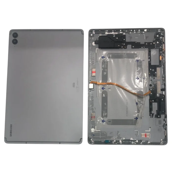 Samsung X610 Galaxy Tab S9 FE Plus Kasa Arka Kapak / Ekran Çıtası Orjinal Çıkma