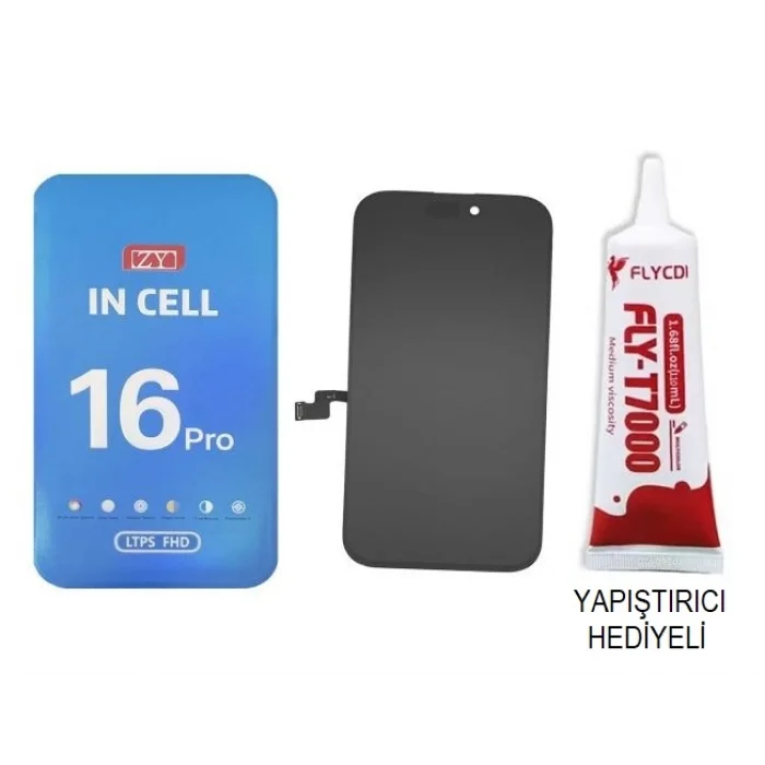 Apple iPhone 16 Pro Lcd Ekran + Dokunmatik Full ZY
