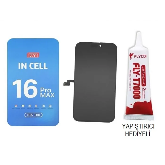 Apple iPhone 16 Pro Max Lcd Ekran + Dokunmatik Full ZY