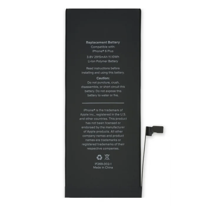 Apple iPhone 6 Plus Batarya (2915 mAh)