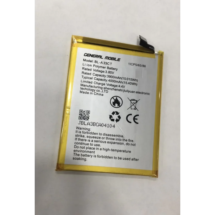 General Mobile GM 22 Batarya (4000 mAh)