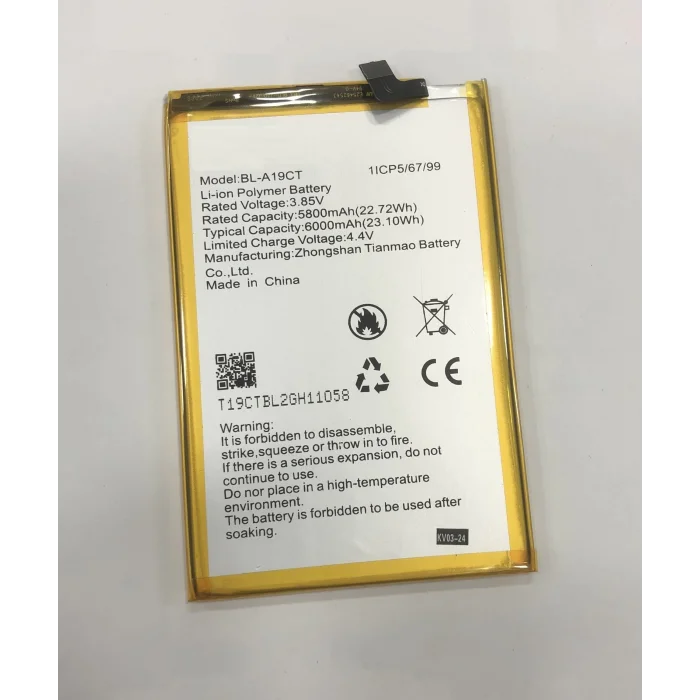 General Mobile GM 22 Plus (G512) Batarya 6000 mAh