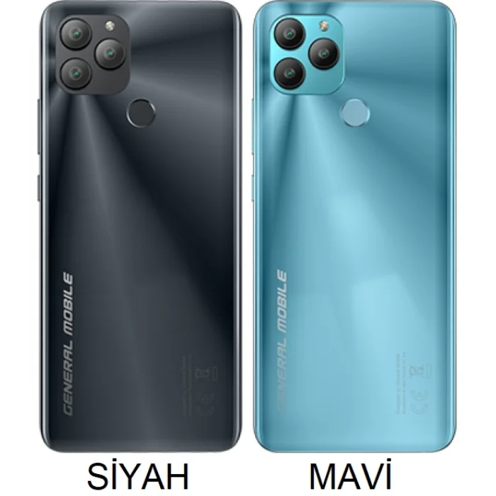 General Mobile GM 22 Plus (G512) Kasa Arka Kapak Pil Kapağı