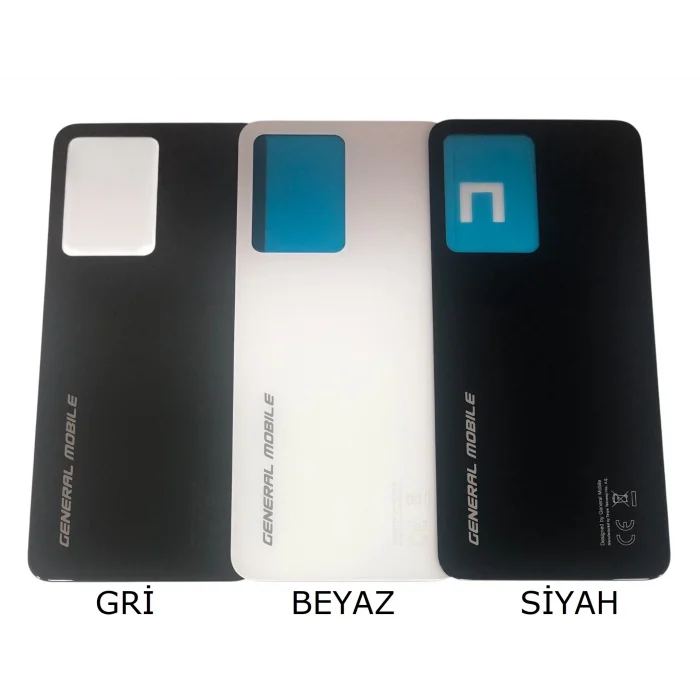 General Mobile GM 24 Pro (G514) Arka Kapak Pil Kapağı 3 Renk