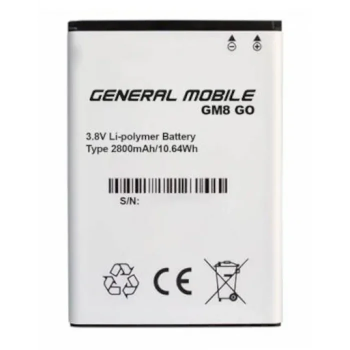 General Mobile GM 9 Go Batarya (3500 mAh)