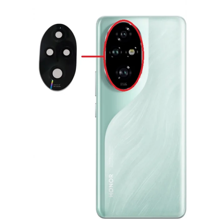 Huawei Honor 200 Pro (ELP-NX9) Kamera Camı
