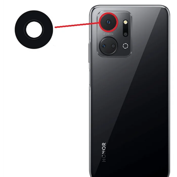 Huawei Honor X7a Kamera Camı