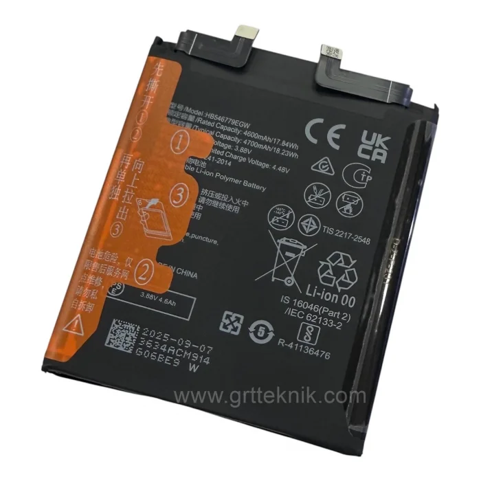 Huawei Mate 50 Pro (DCO-LX9) Batarya 4700 mAh