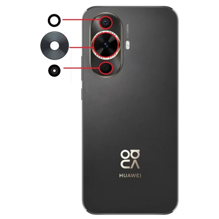 Huawei Nova 12s (FOA-LX9) Kamera Camı