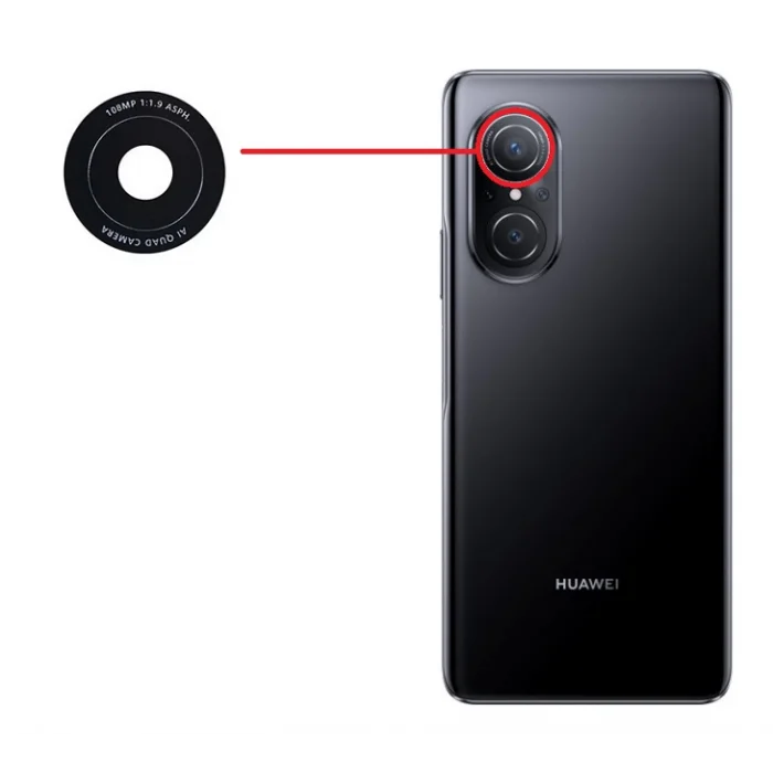 Huawei Nova 9 SE (JLN-LX1) Kamera Camı Üst