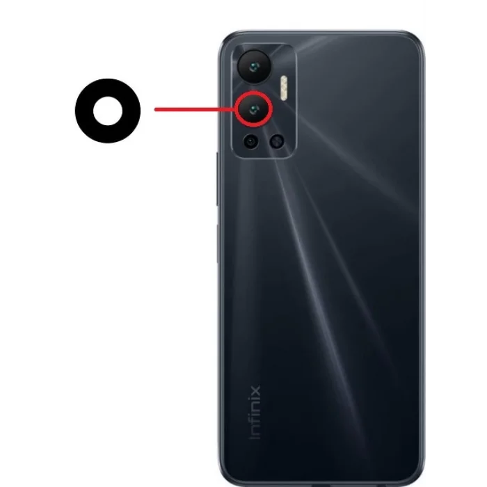 infinix Hot 12 Kamera Camı Alt