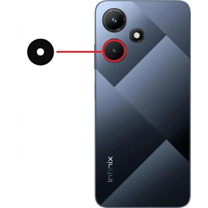 infinix Hot 30i (X669C) Kamera Camı Alt