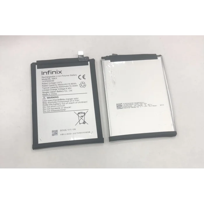 infinix Note 12 (X670) Batarya 5000 mAh Orjinal Çıkma