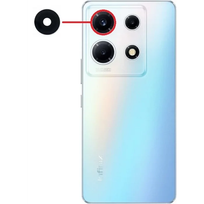 infinix Note 30 ViP Kamera Camı Üst