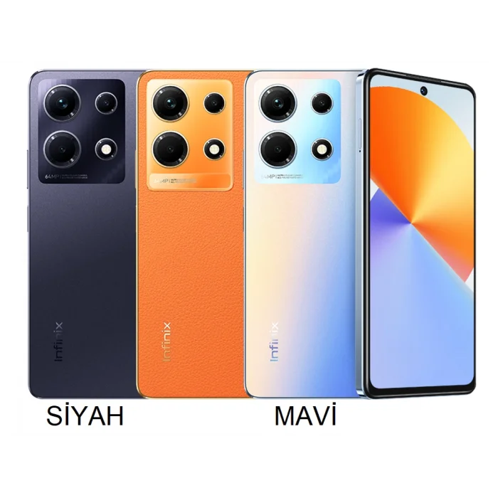 infinix Note 30 (X6833B) Arka Kapak Pil Kapağı