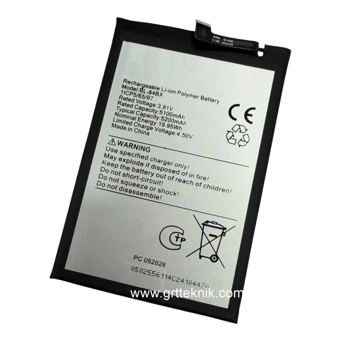 infinix Note 50 (X6858) Batarya 5200 mAh