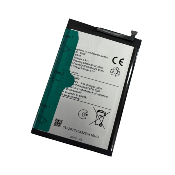 infinix Hot 60i (X6728) Batarya 6000 mAh