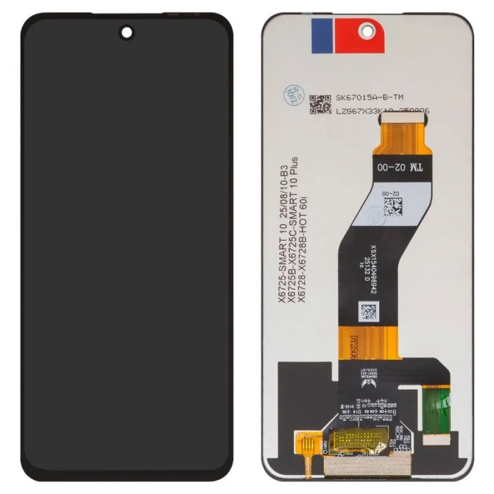 infinix Smart 10 (X6725) Lcd Ekran + Dokunmatik Full