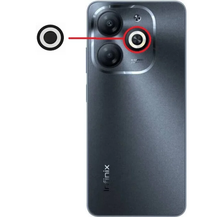 infinix Smart 8 (X6525) Kamera Camı