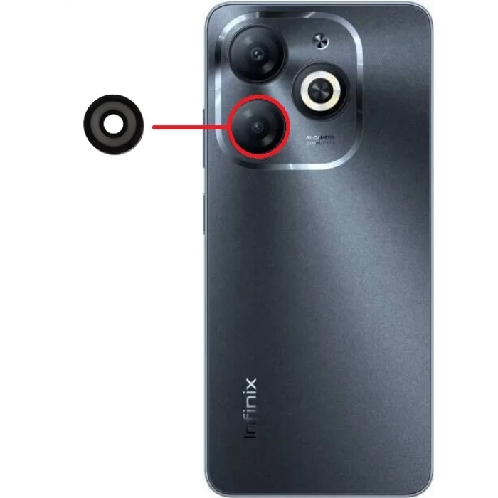 infinix Smart 8 (X6525) Kamera Camı Alt