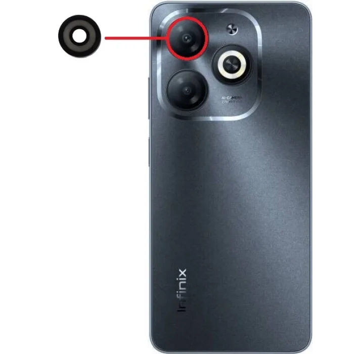 infinix Smart 8 (X6525) Kamera Camı Üst