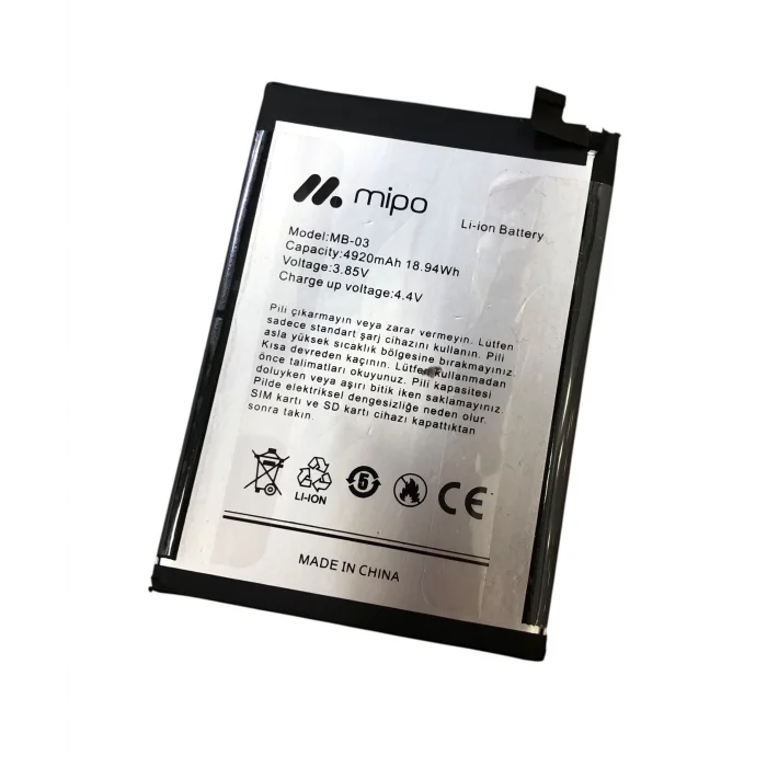 Mipo M33 Batarya 4650 mAh Orjinal Model 2