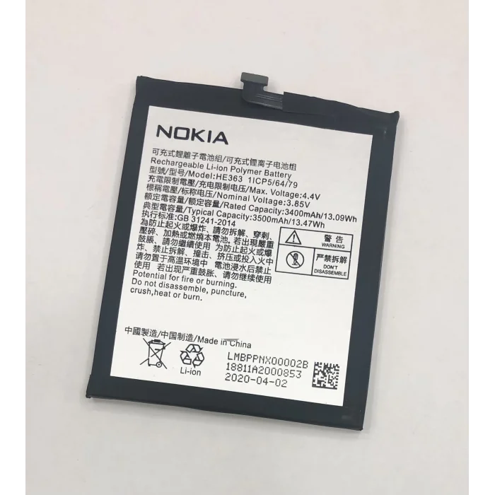 Nokia 3.1 Plus Batarya (3500 mAh)