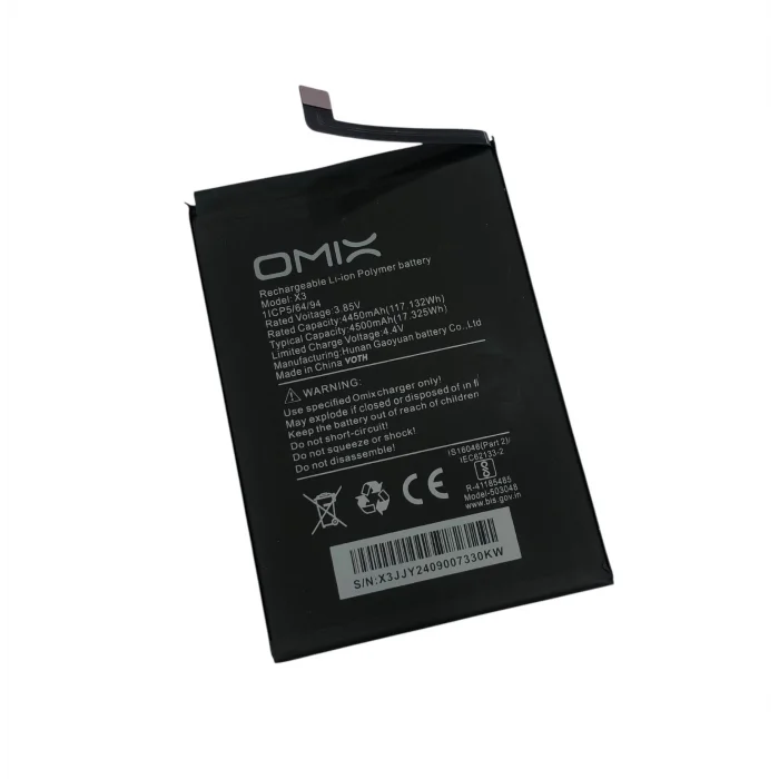 Omix X3 Batarya (4500 mAh)