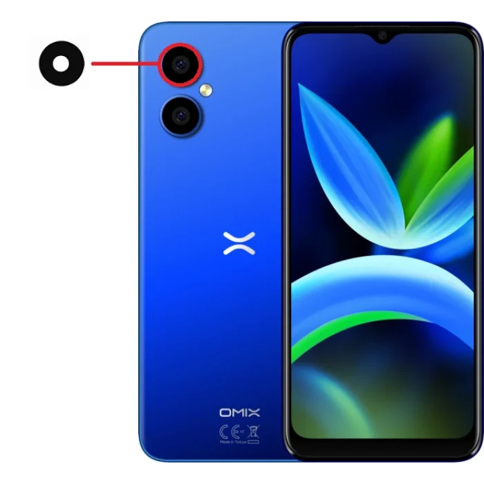 Omix X3 Kamera Camı Üst