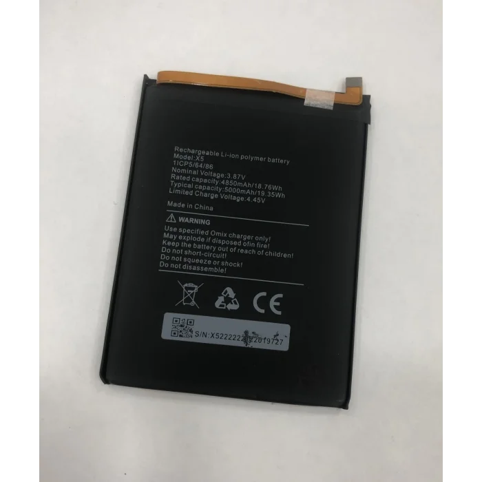 Omix X5 Batarya (5000 mAh)