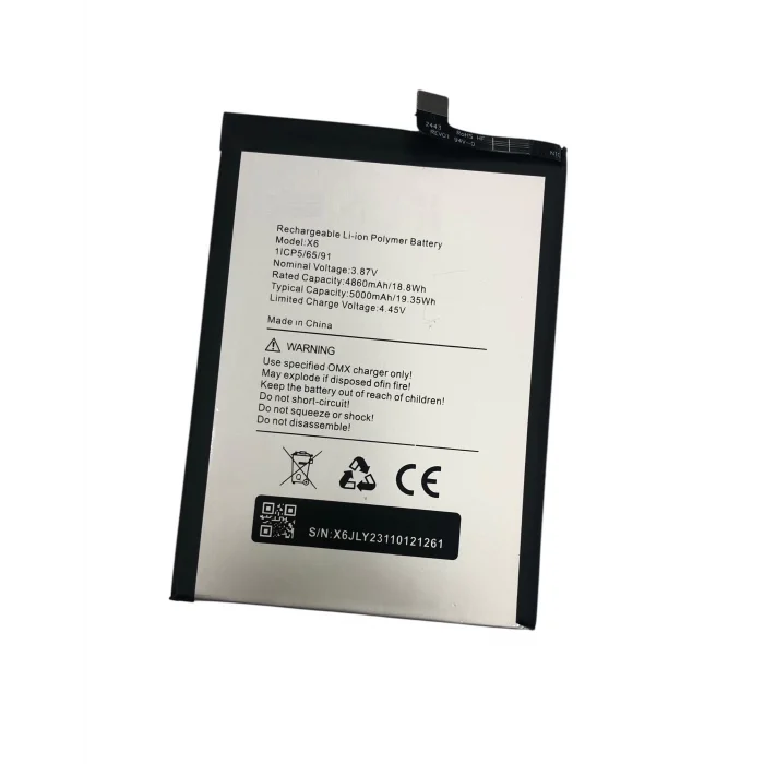 Omix X6 Batarya (5000 mAh)